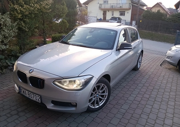 BMW Seria 1 cena 38700 przebieg: 187800, rok produkcji 2013 z Łasin małe 781